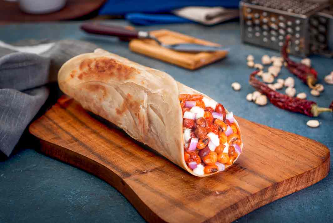 Order Chilli Beans Wrap from Faasos on EatSure