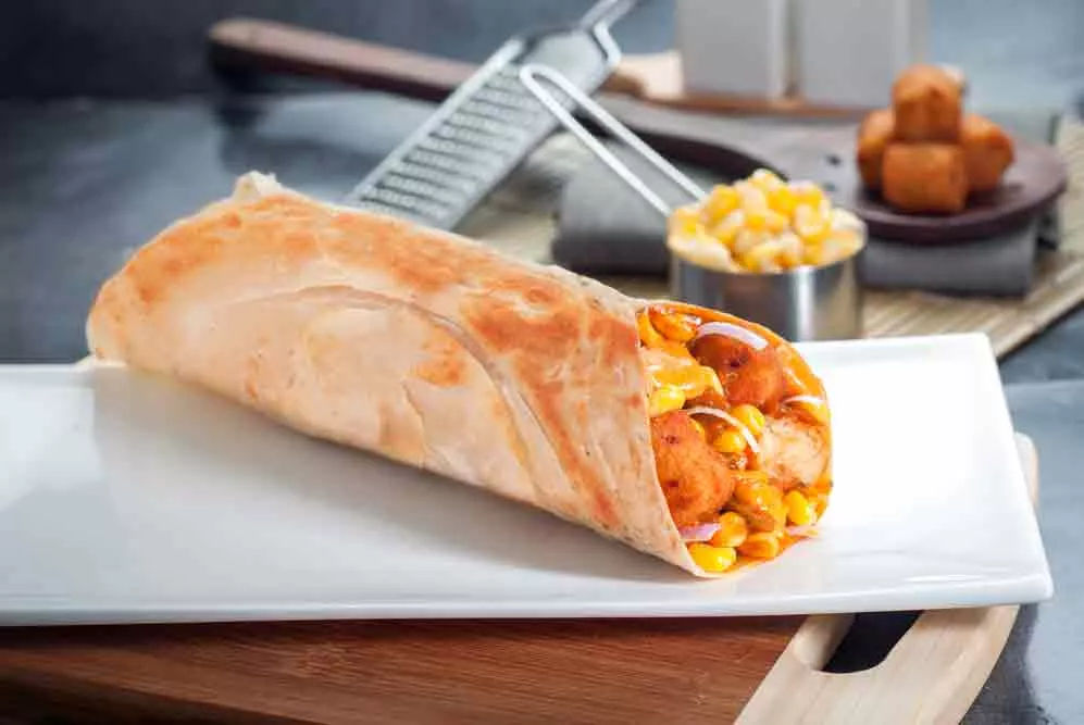 Order Mexican Potato Salsa Wrap from Faasos on EatSure