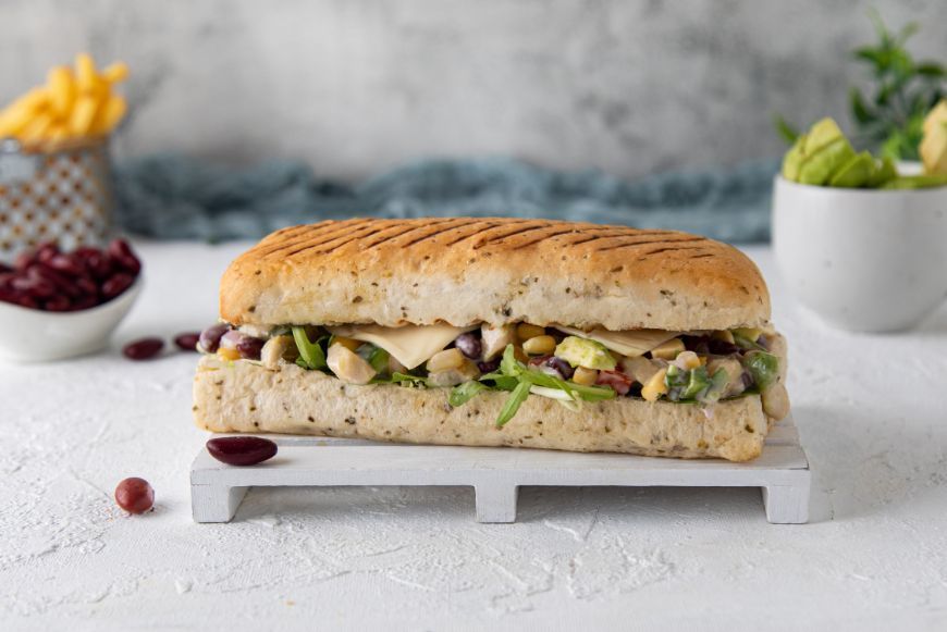 Order Mexican Refried Bean Sandwich from Faasos on EatSure