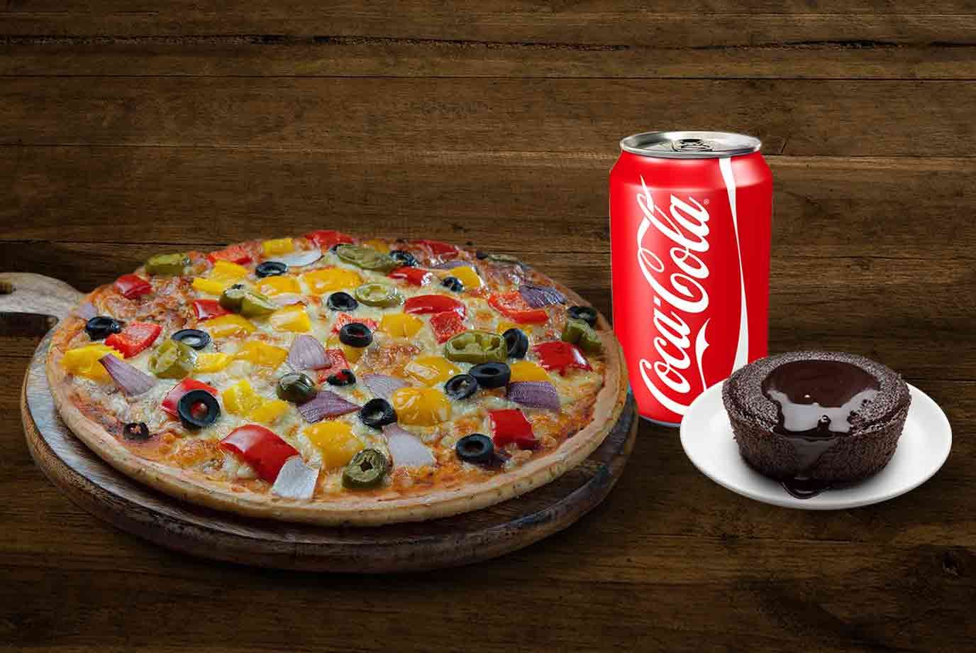 Order Garden Fresh Veg Pizza Combo online from Ovenstory