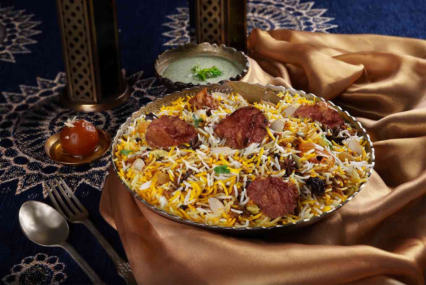 Order Murgh Ghee Roast Biryani Chicken Biryani Boneless Serves 1 from
