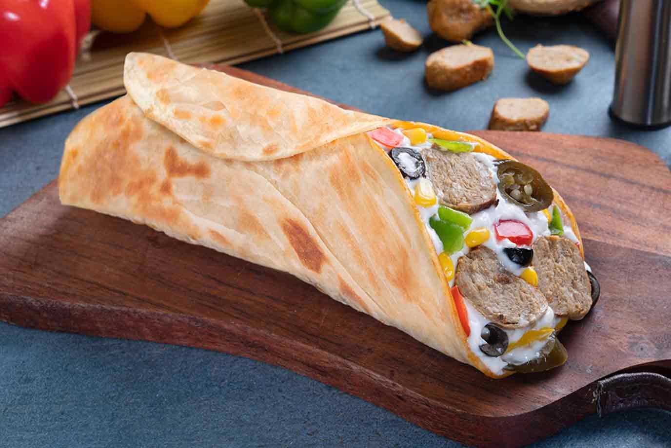 Order Chicken Pizza Wrap from Faasos on EatSure