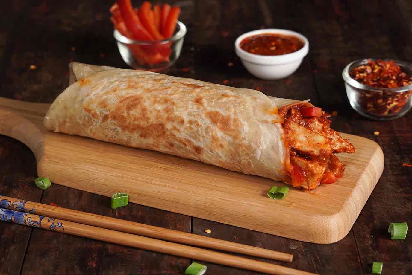 Order Paneer Chilli Wrap from Faasos on EatSure