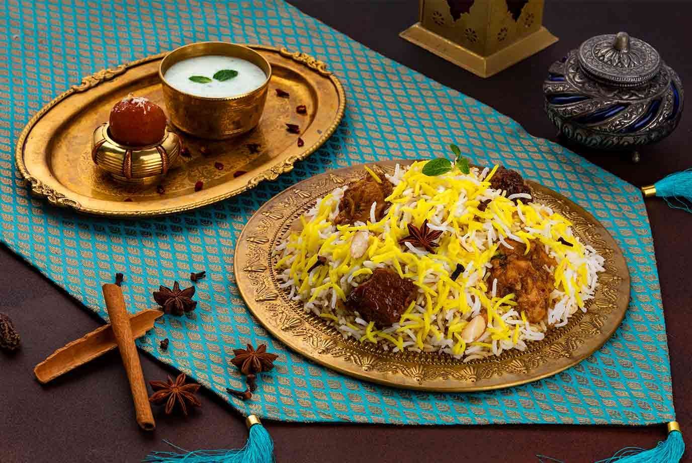 Order Mutton And Chicken Biryani Serves 1 from The Biryani Life on EatSure