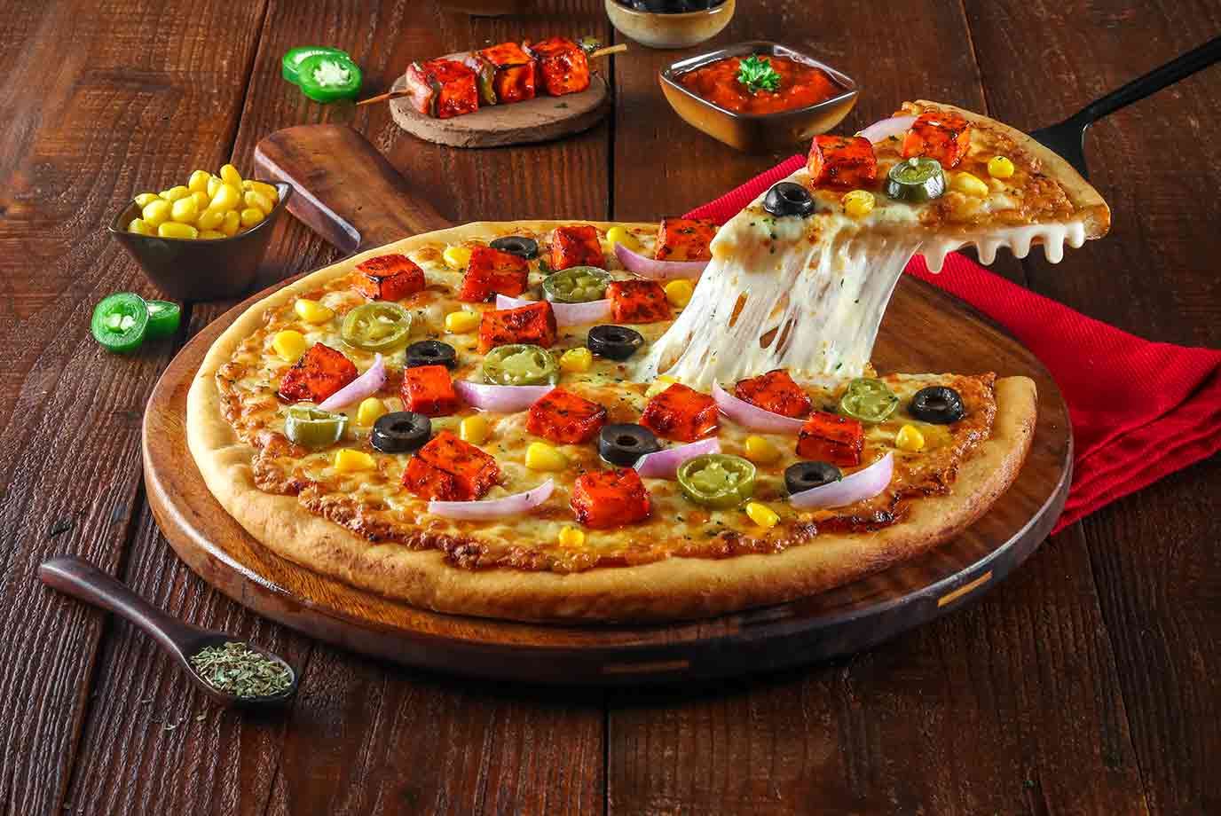 Order Famous Five Cheese Burst Pizza Medium Online From Ovenstory
