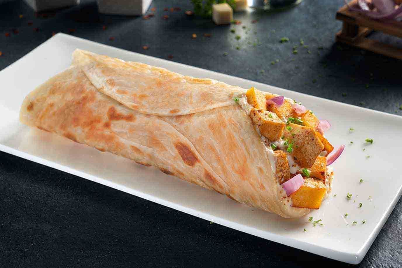 Order Cheese Melt Paneer Wrap from Faasos on EatSure
