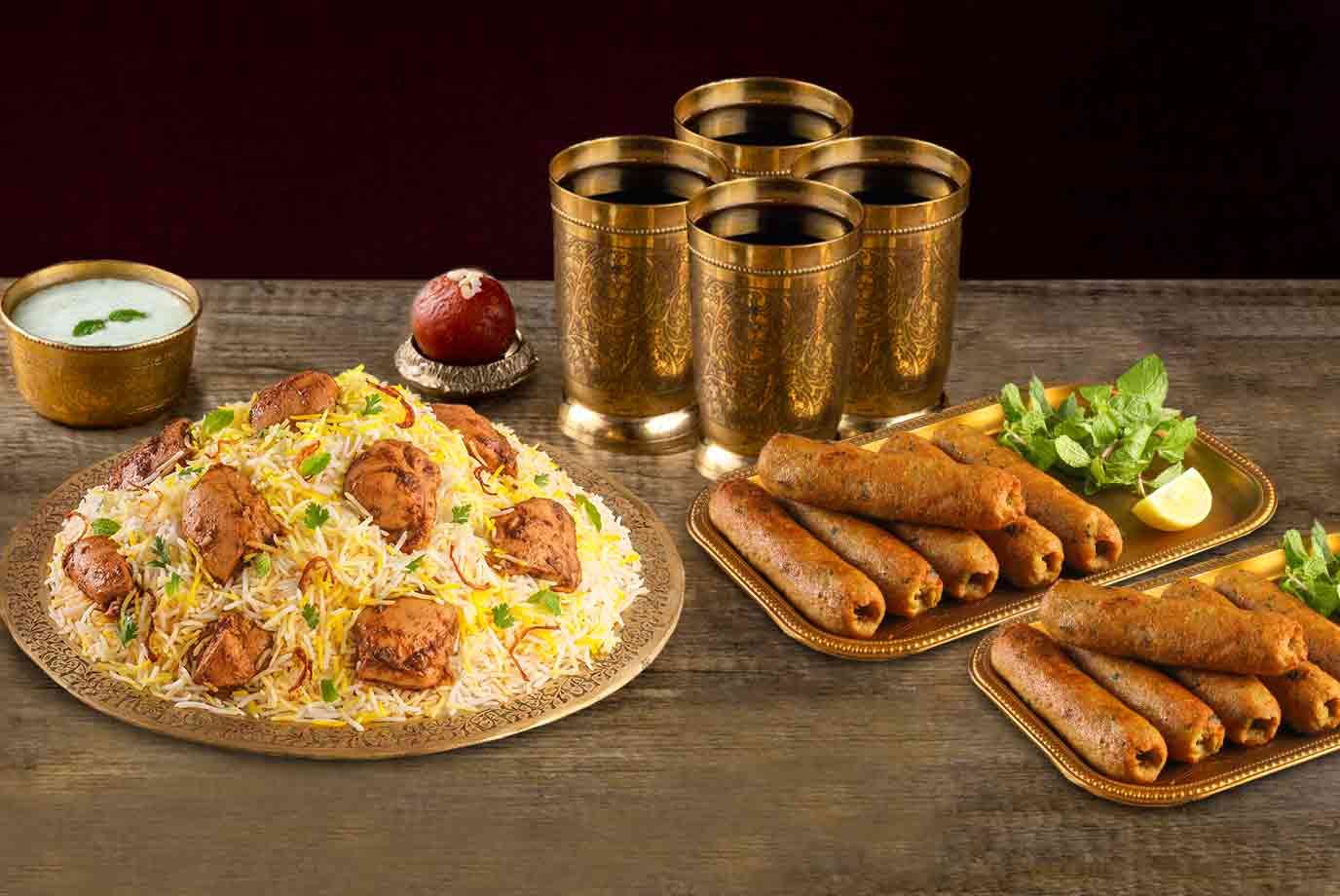 Order Alishaan E Bhuna Murgh Serves 4 Classic Chicken Biryani 12pcs
