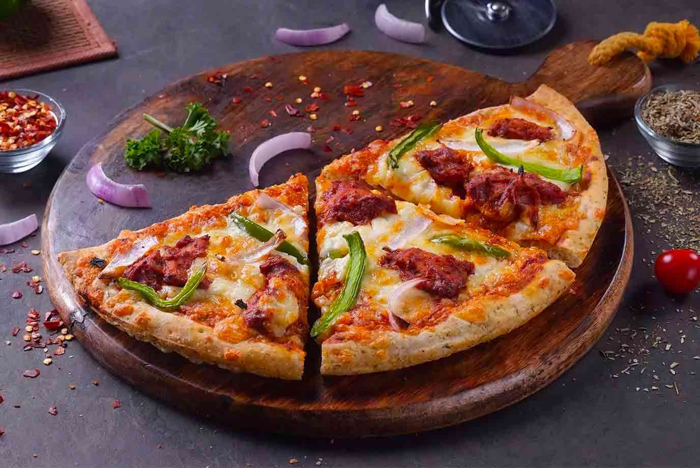 Order Bbq Chicken Semizza Half Pizza online from Ovenstory