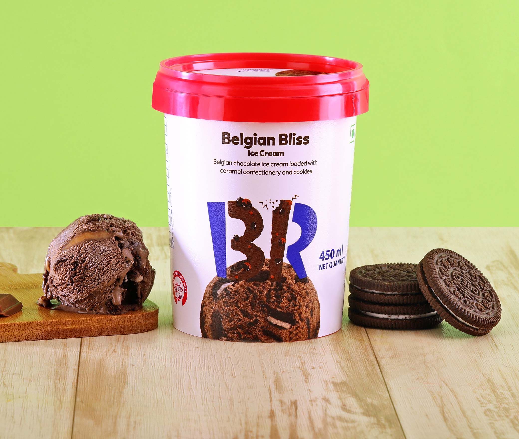 Order Belgian Bliss Ice Cream 450 Ml Family Pack from Baskin Robbins on