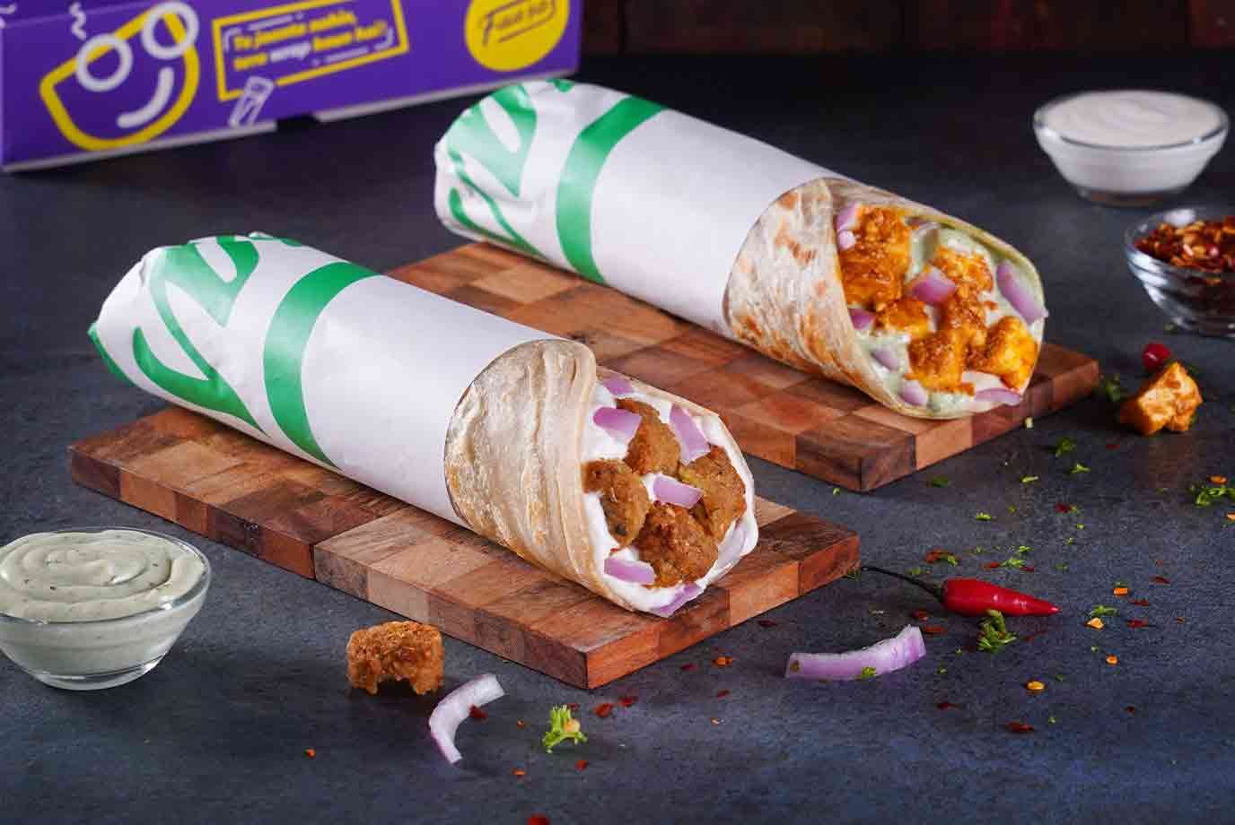 Order 2 Classic Veg Rolls Starting 140 Each from Faasos on EatSure