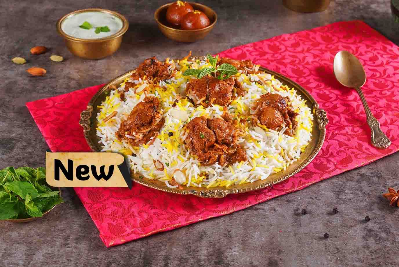 Order Murgh Makhani Butter Chicken Biryani Serves 2 From Behrouz