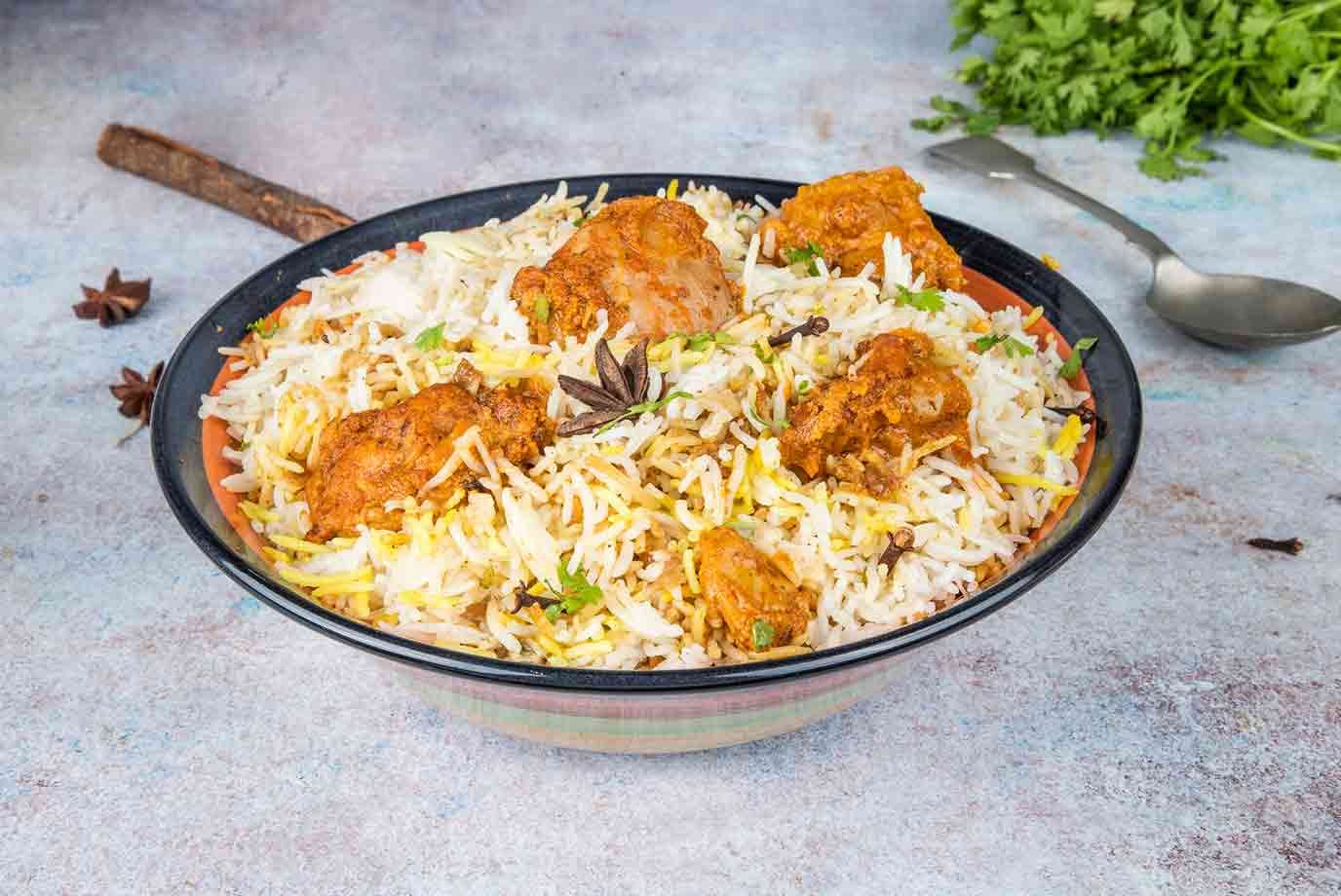 Order Lucknowi Chicken Biryani Boneless Serves From The Biryani Life