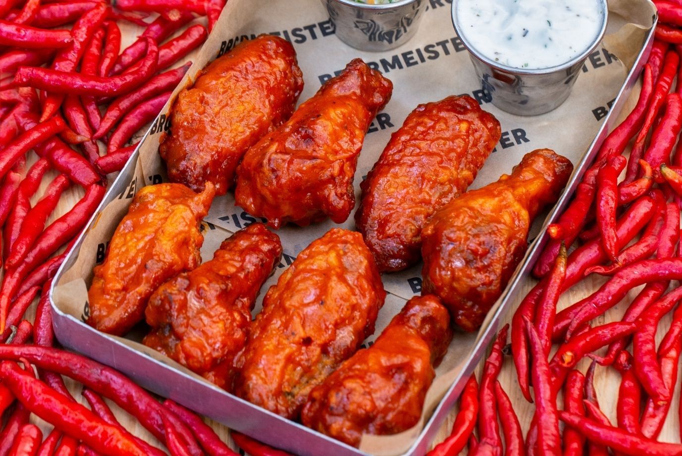 Order Lousiana Devil Chicken Wings From Brgrmeister On Eatsure