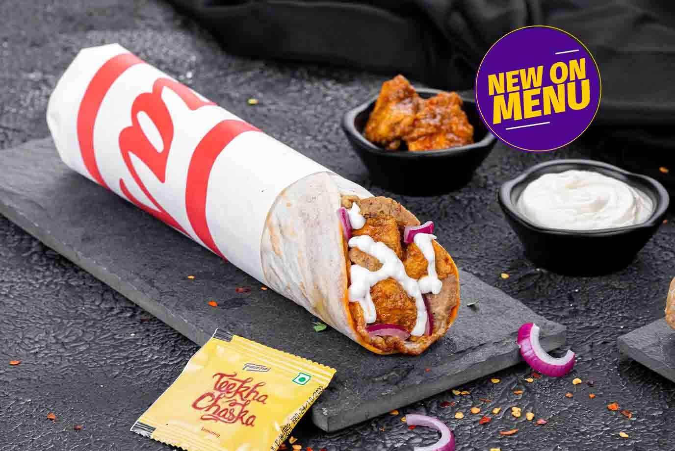 Order Chicken Extravaganza Wrap from Signature Wraps Rolls By Faasos on