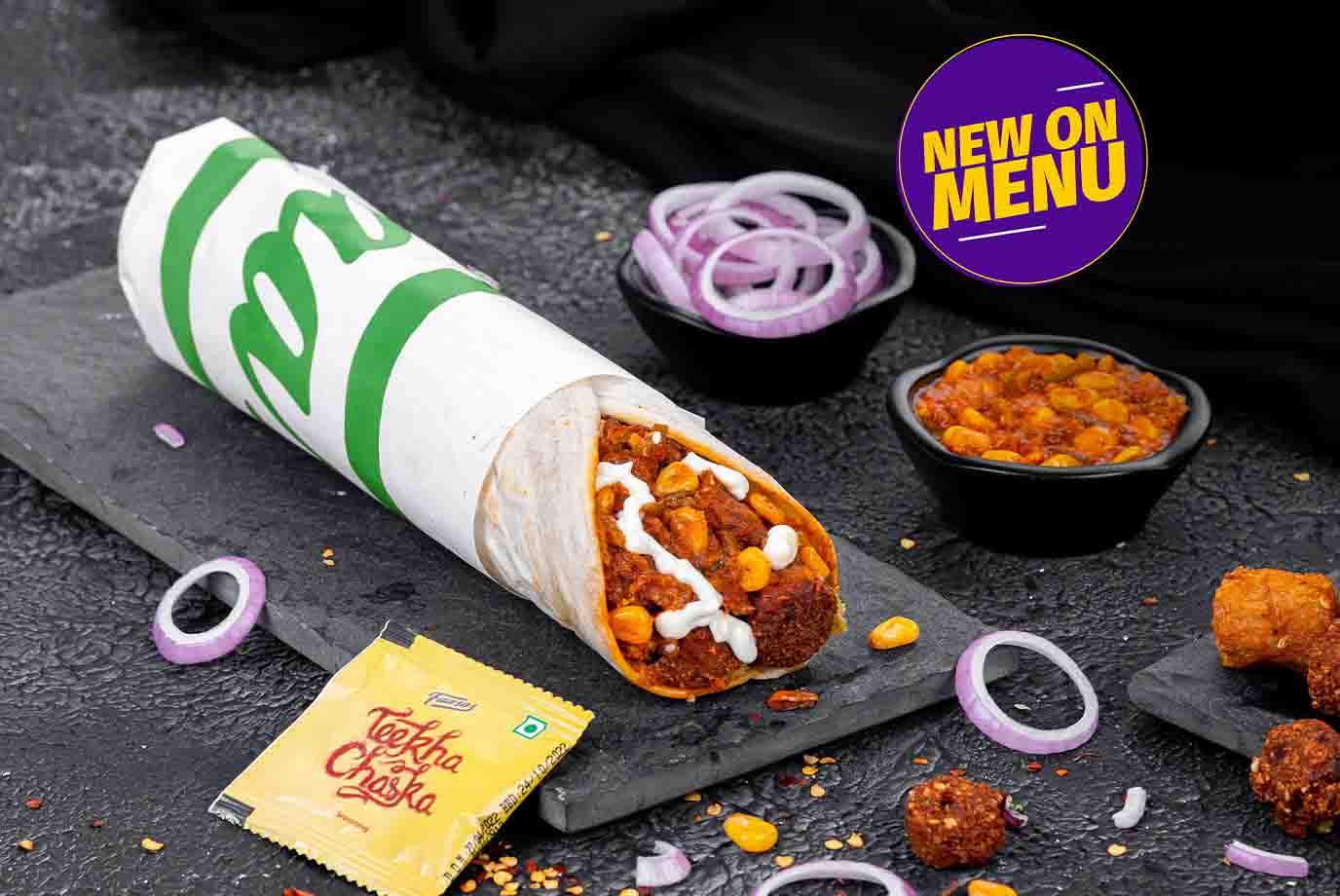 Order Tangy Falafel Corn Salsa Wrap New And Improved from Signature