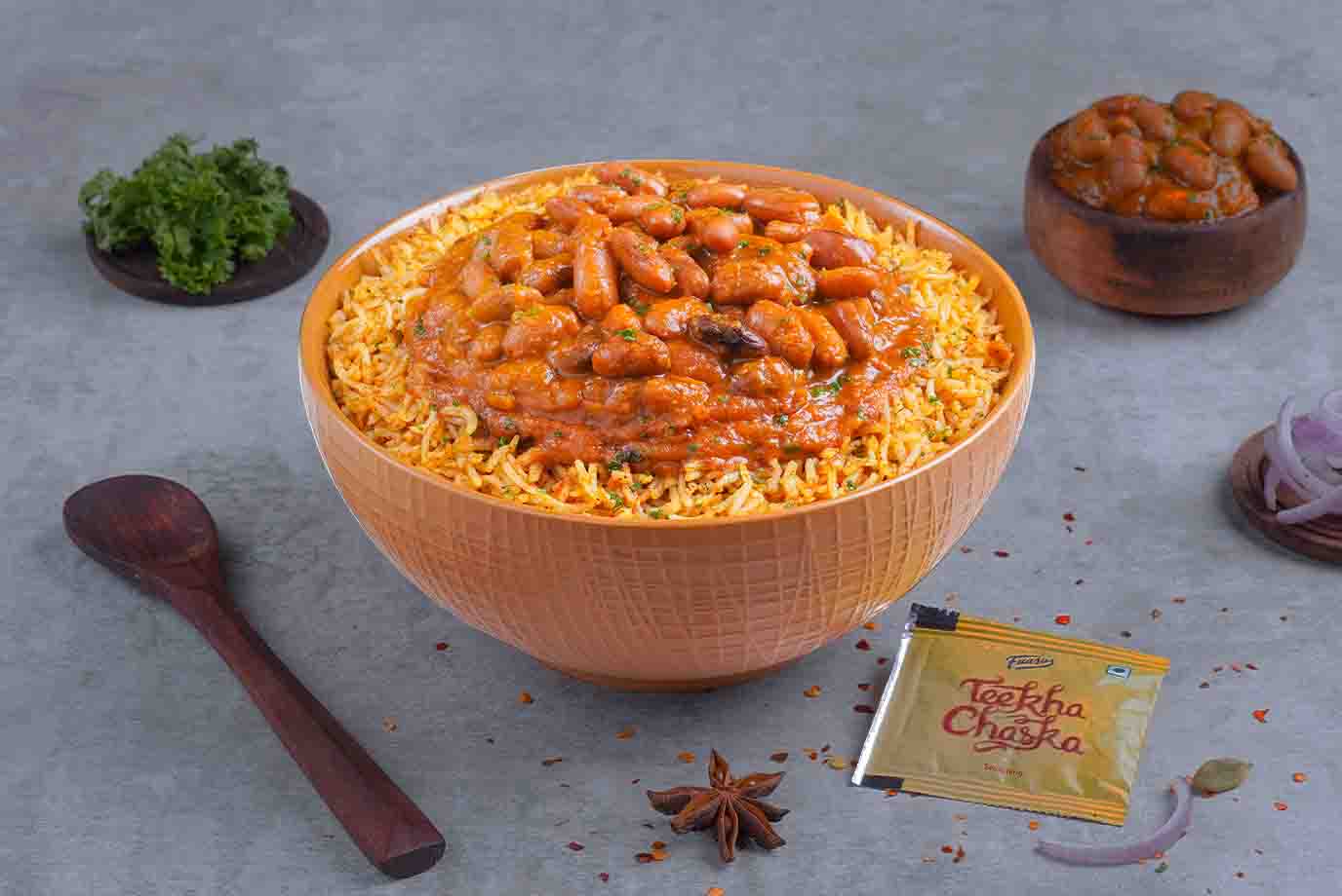 Order Rajma Masala Rice Bowl Regular from Faasos on EatSure