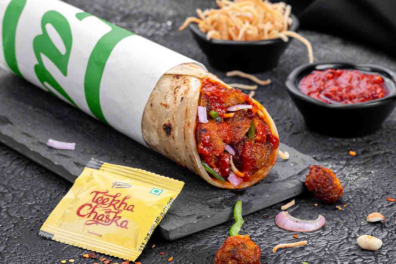 Order Chilli Garlic Manchurian Wrap Newly Launched from Signature Wraps