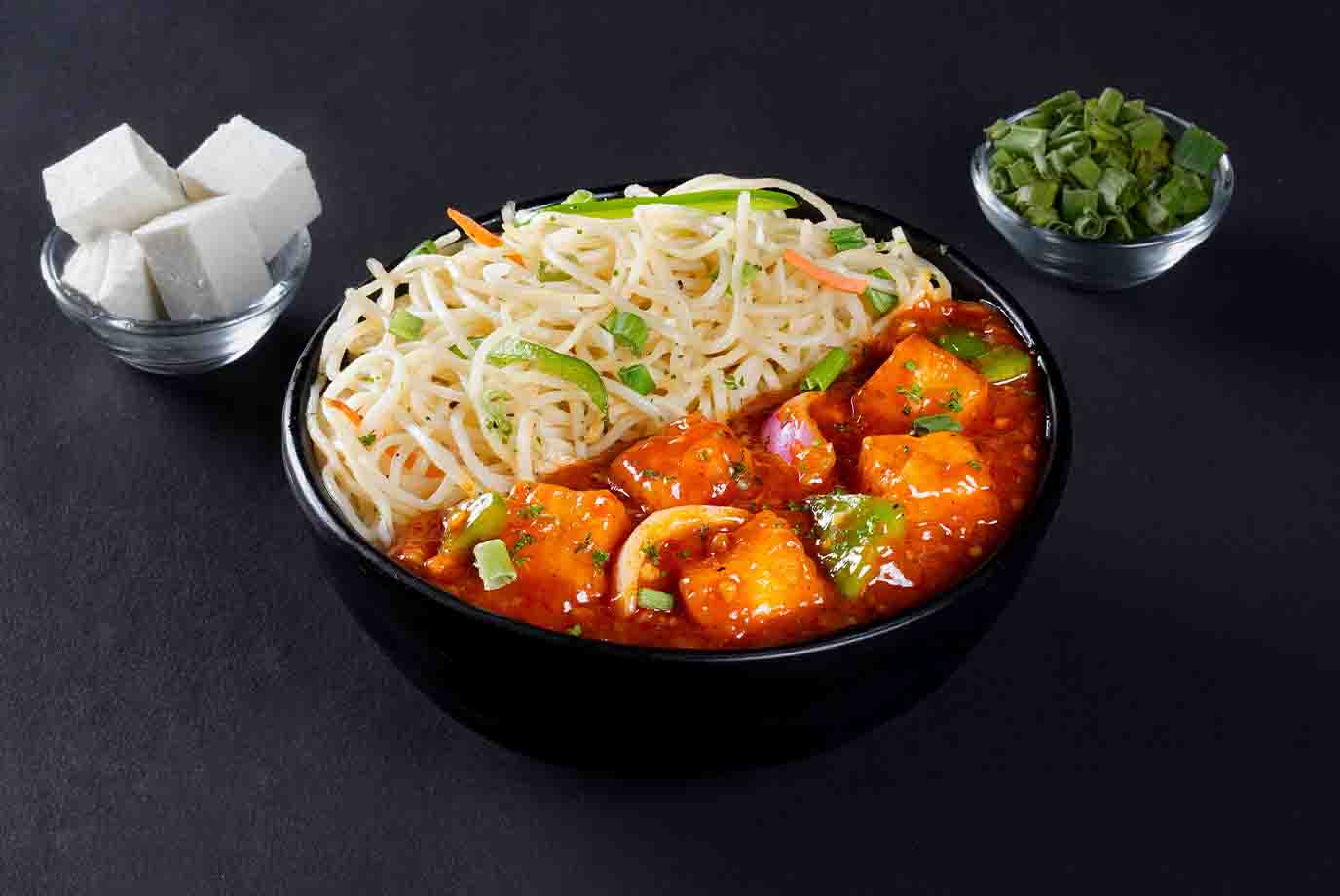 Order Hakka Noodless With Hot Pepper Paneer Bowl from The Good Bowl on