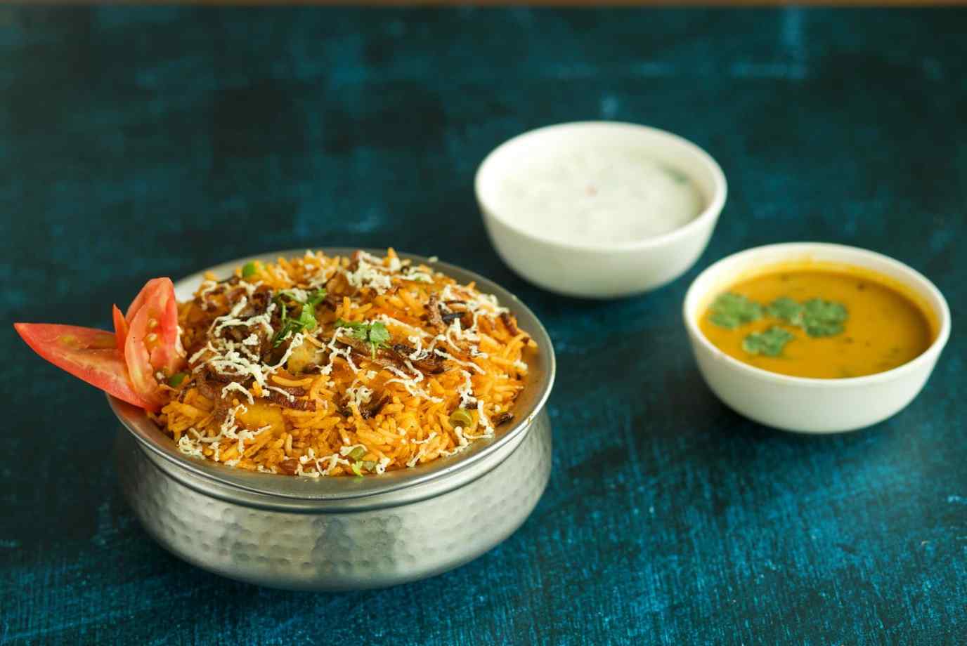 Order Veg Handi Birynai Combo Meal from Adiga S on EatSure