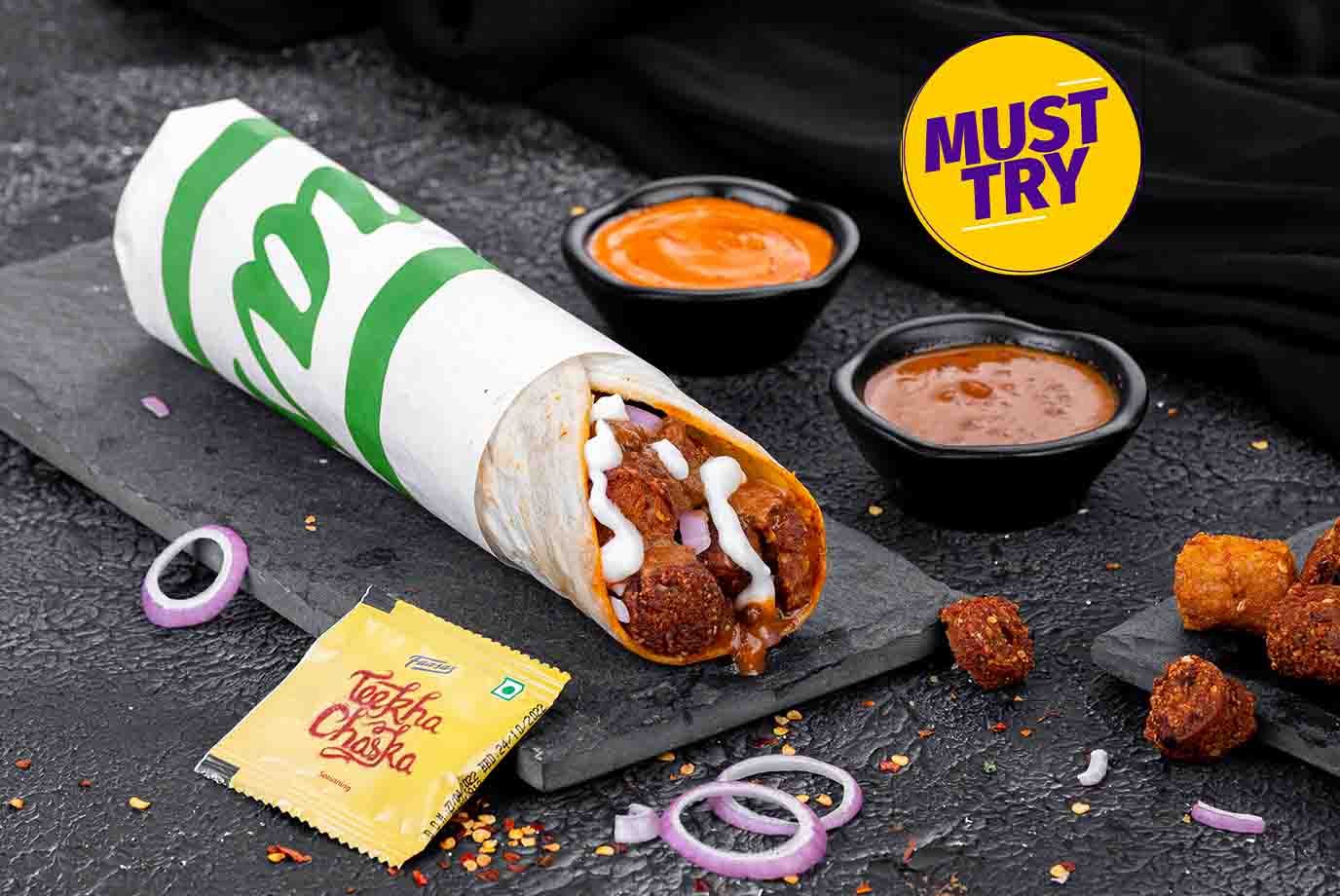 Order Dal Makhani Falafel Wrap Todays Special from Signature Wraps