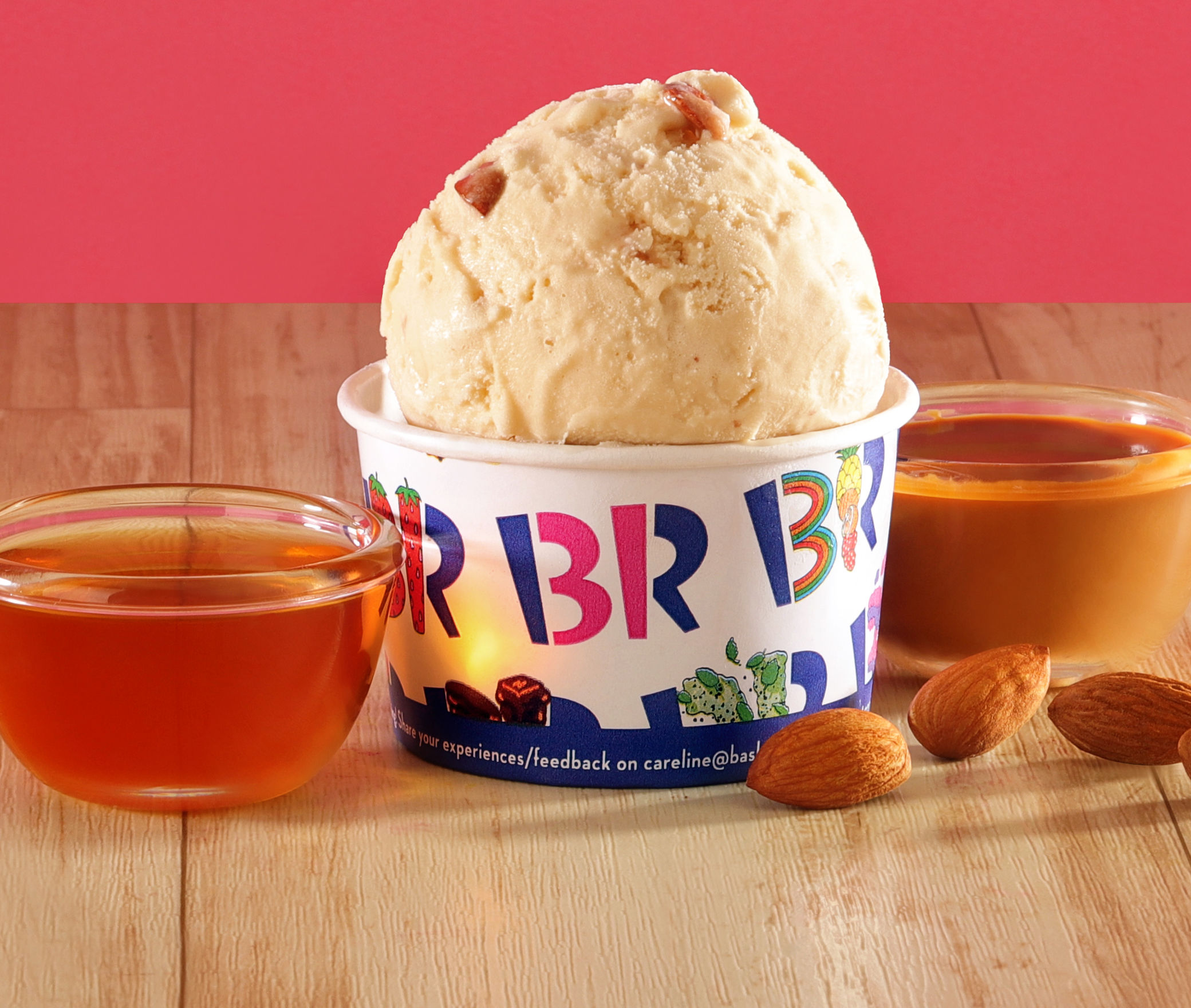 Order Honey Nut Crunch Ice Cream 100 Ml from Baskin Robbins on EatSure