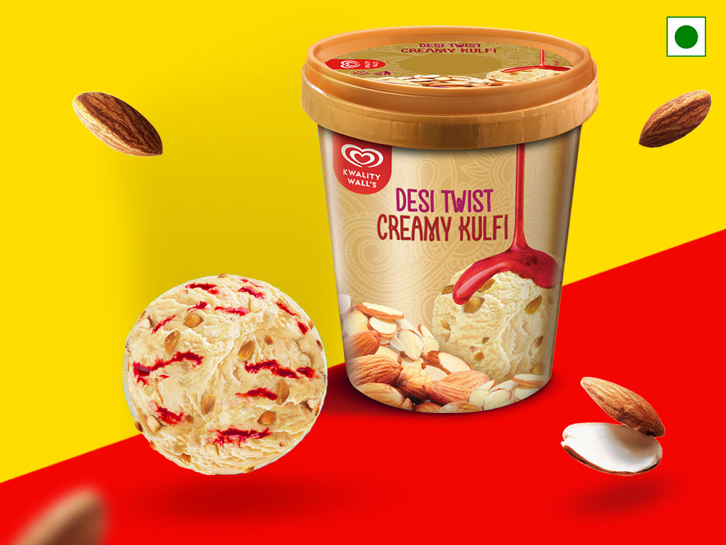 Order Kulfi Ice Cream from Kwality Walls Frozen Dessert And Ice Creme