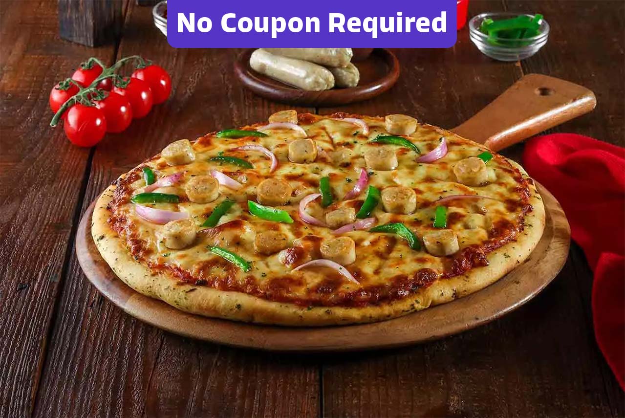 Order Smoked Chicken Sausage Pizza Medium online from Ovenstory