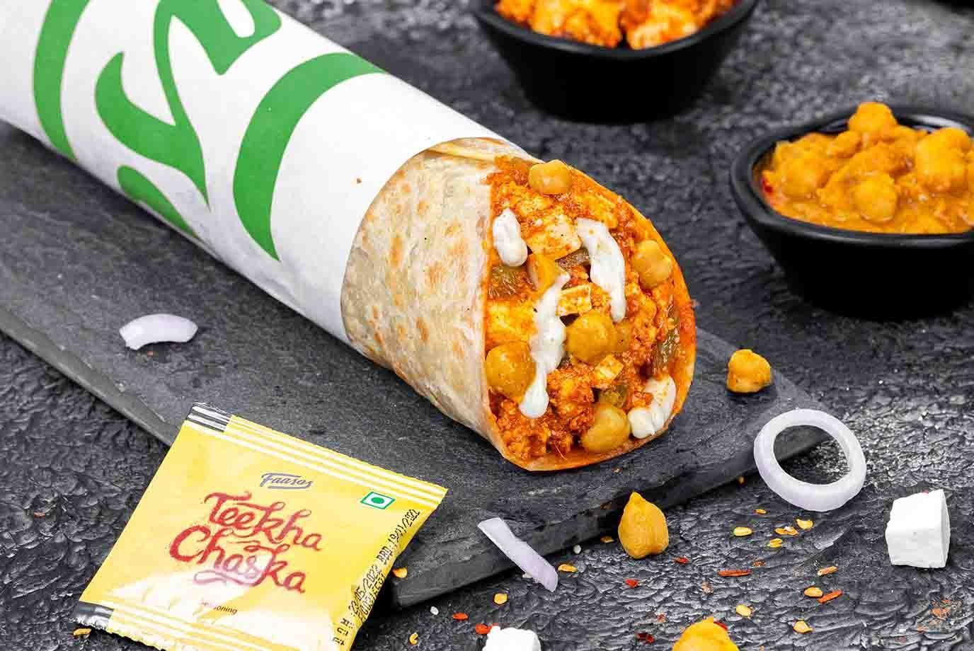 Order Pindi Chole Paneer Wrap from Signature Wraps Rolls By Faasos on