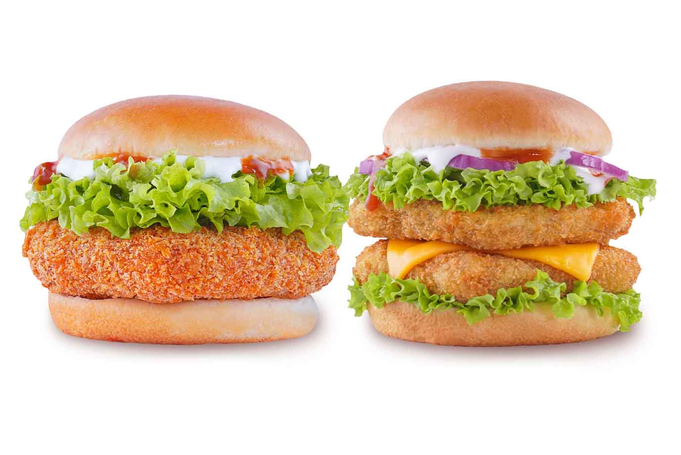 Order 1 Paneer Delight Burger 1 Deluxe Veggie Burger from Wendy S on