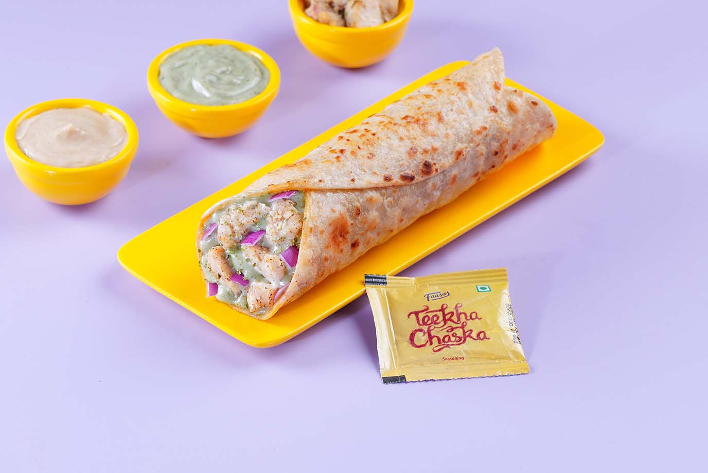 Order Reshmi Chicken Kebab Wrap from Faasos on EatSure