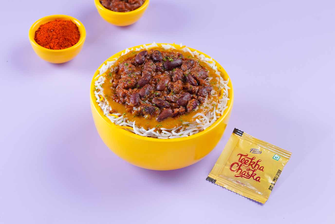 Order Rajma Masala Rice Bowl Regular from Faasos on EatSure