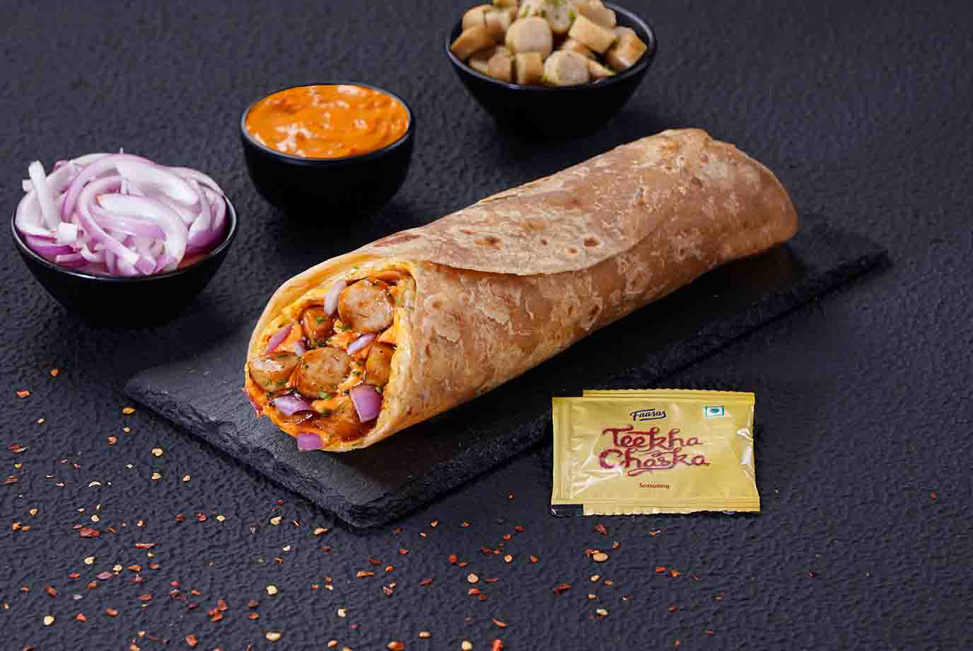 Order American Smoked Sausage Wholewheat Wrap from Signature Wraps